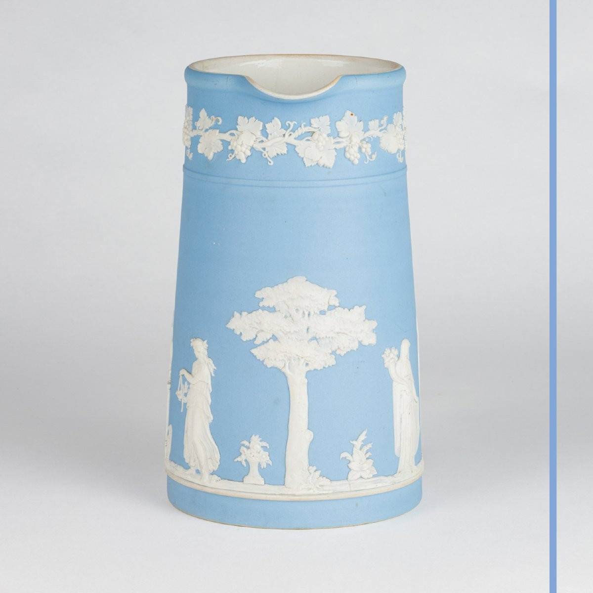 Carafe en porcelaine de Wedgwood, XIXe-photo-2