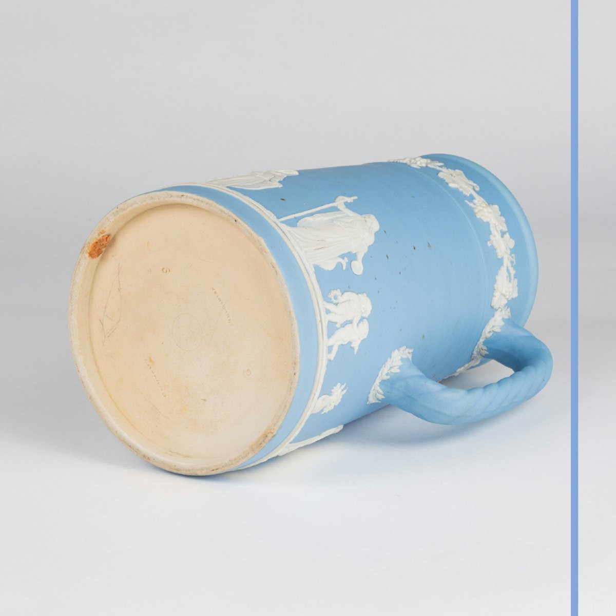 Carafe en porcelaine de Wedgwood, XIXe-photo-4