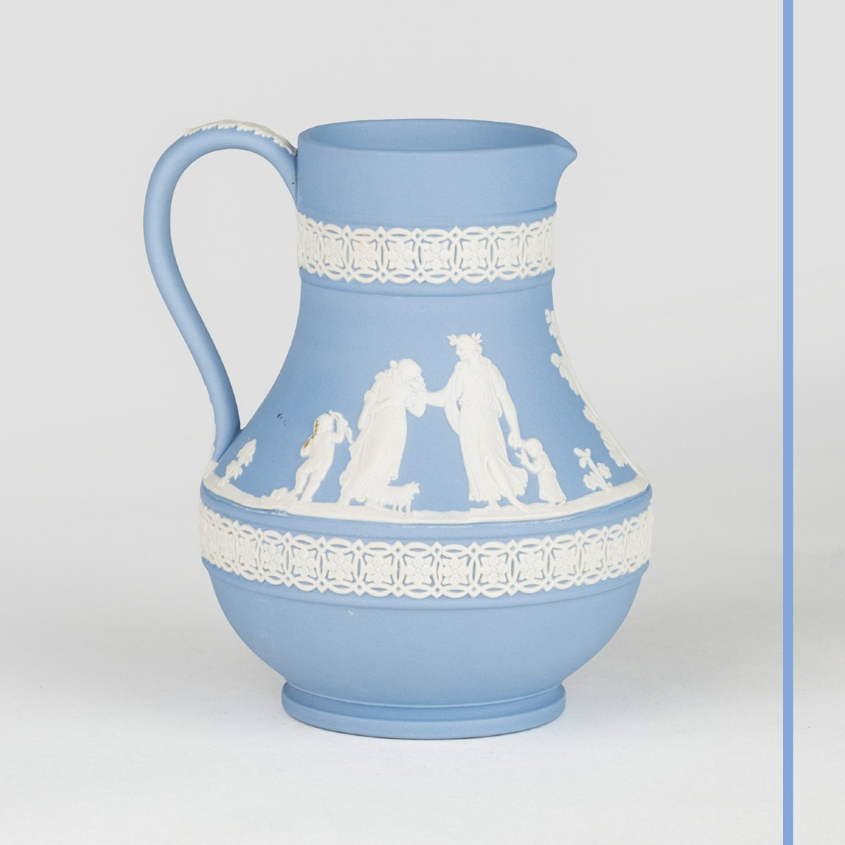 Carafe en porcelaine de Wedgwood, XXe-photo-3