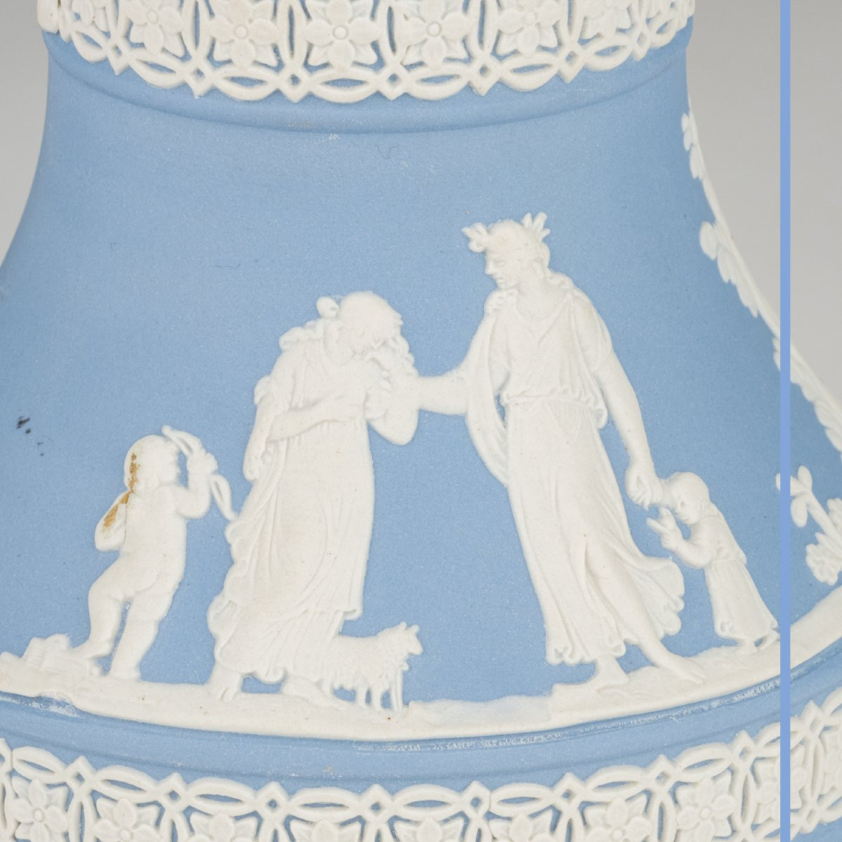 Carafe en porcelaine de Wedgwood, XXe-photo-1