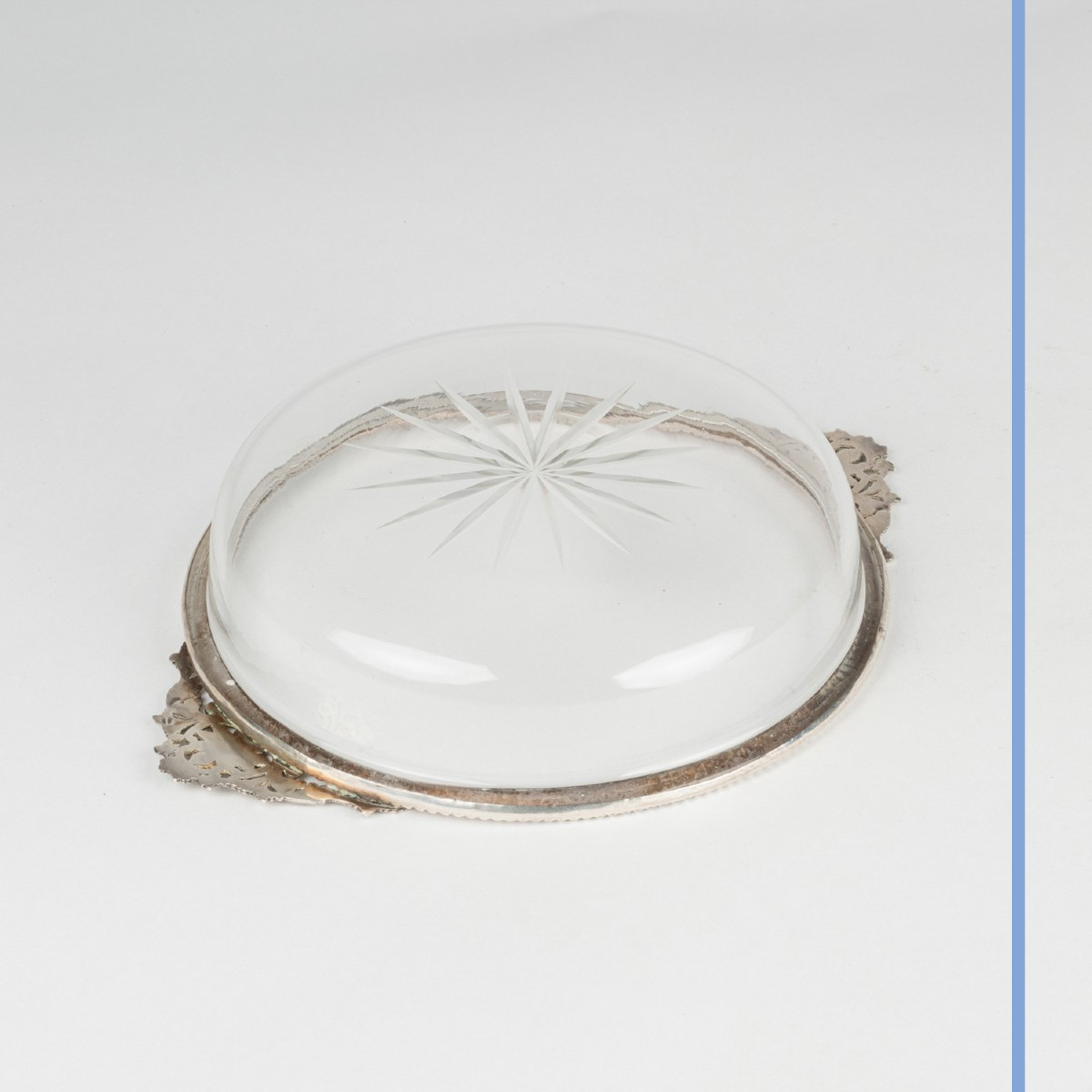 Crystal And Silver Goblet, 19th Century-photo-4