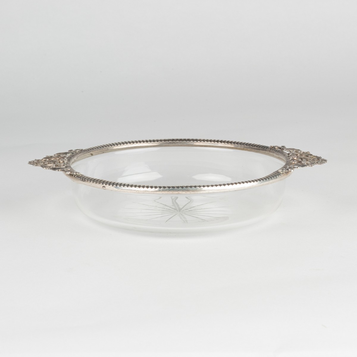 Crystal And Silver Goblet, 19th Century