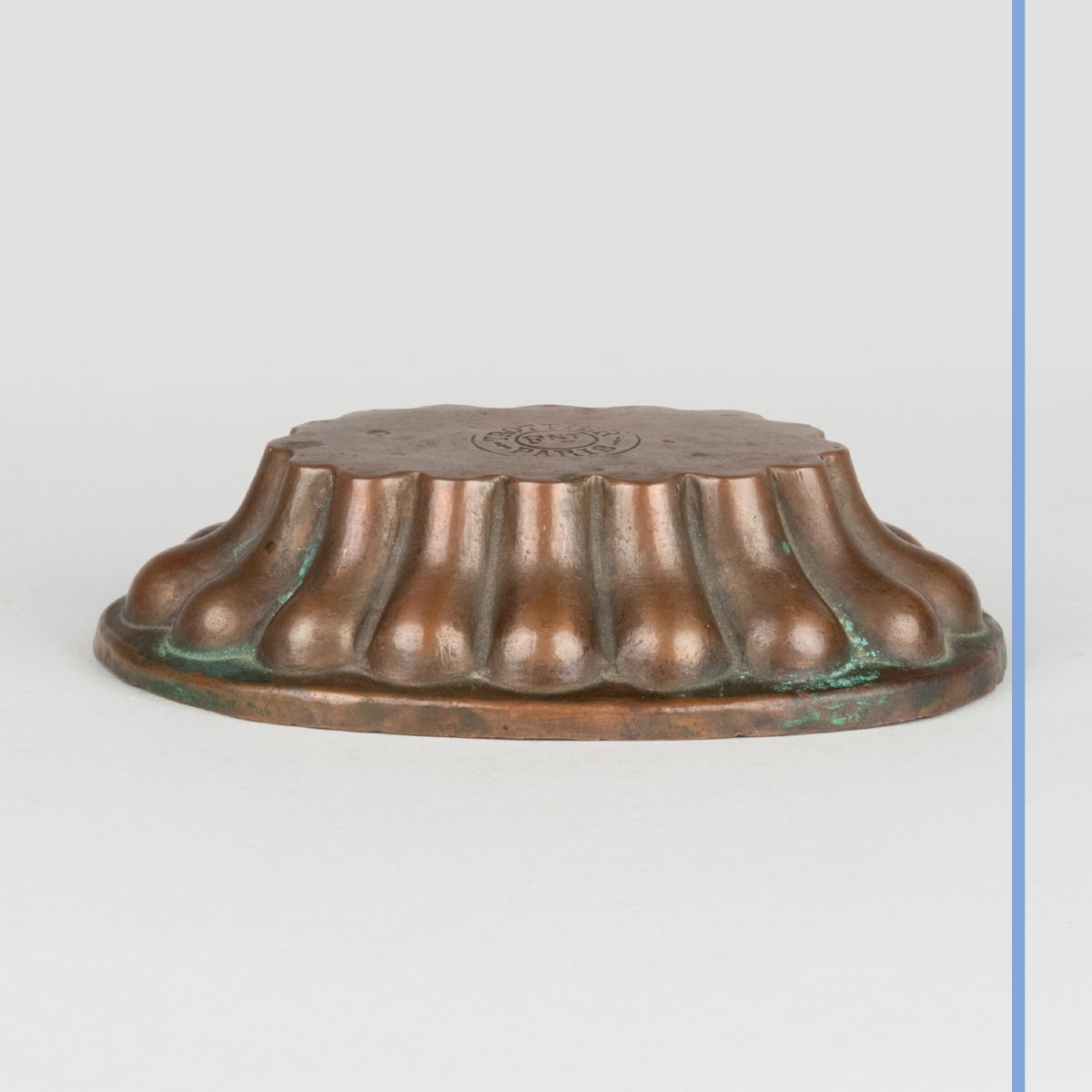 Trottier, Copper Cake Mould, 20th Century-photo-3