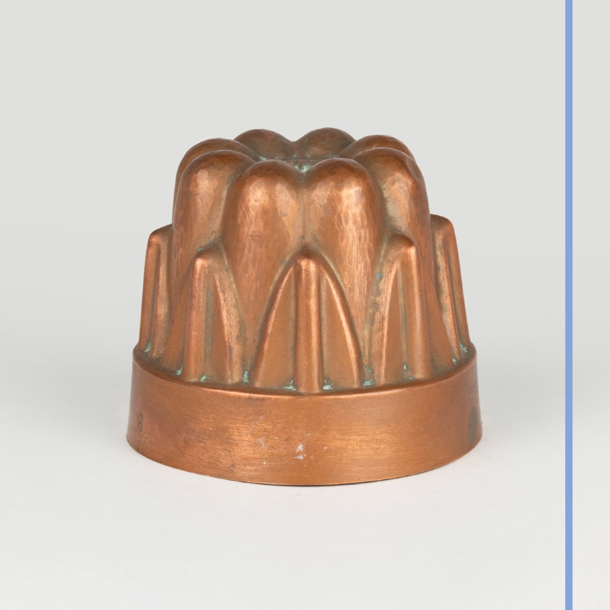 Copper Cake Mould, 20th Century-photo-2
