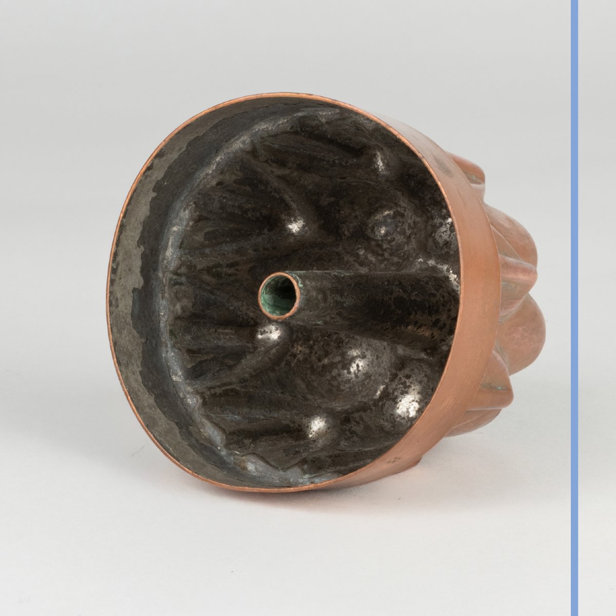 Copper Cake Mould, 20th Century-photo-2