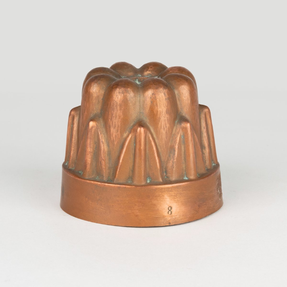 Copper Cake Mould, 20th Century