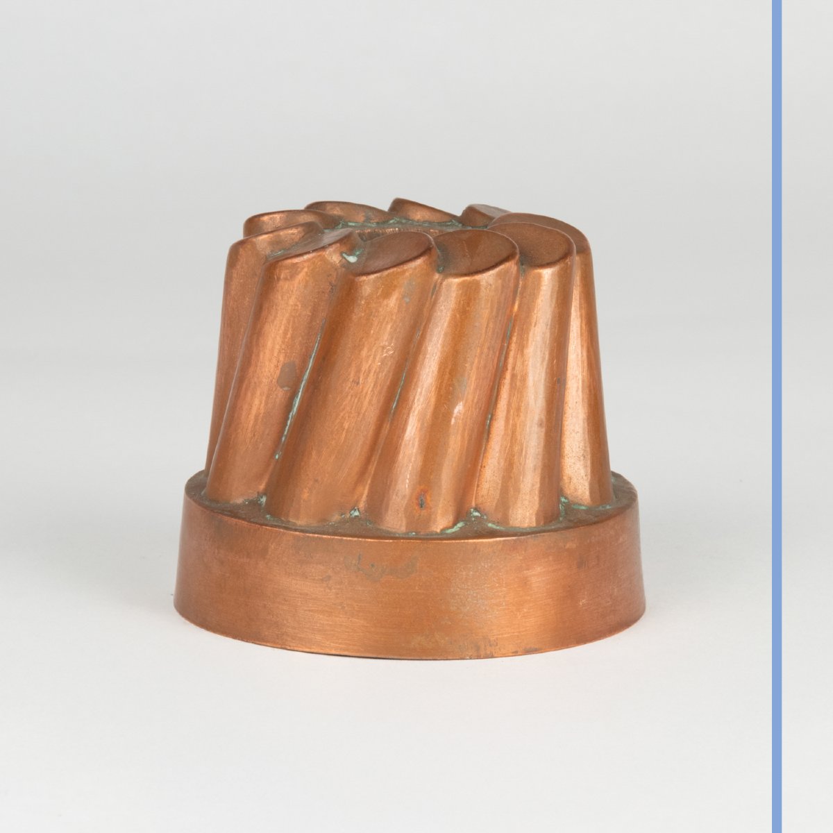 Moule à gâteau en cuivre, XXe-photo-2