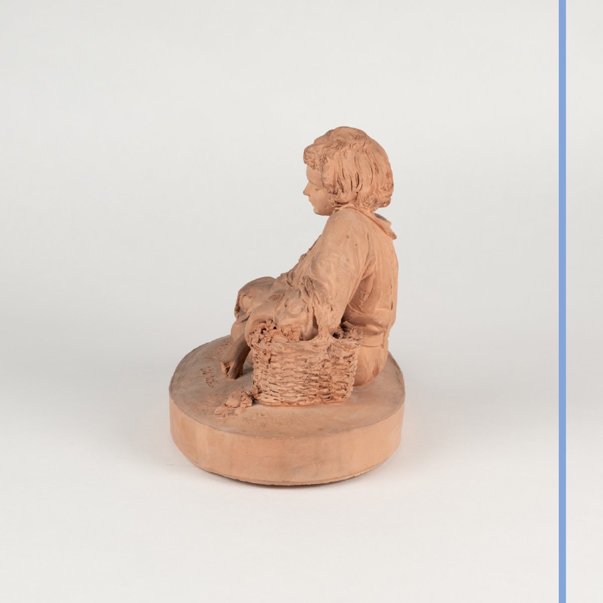 Pierre-Adrien Graillon (1809-1872), Tréport, terre cuite, 1884-photo-3