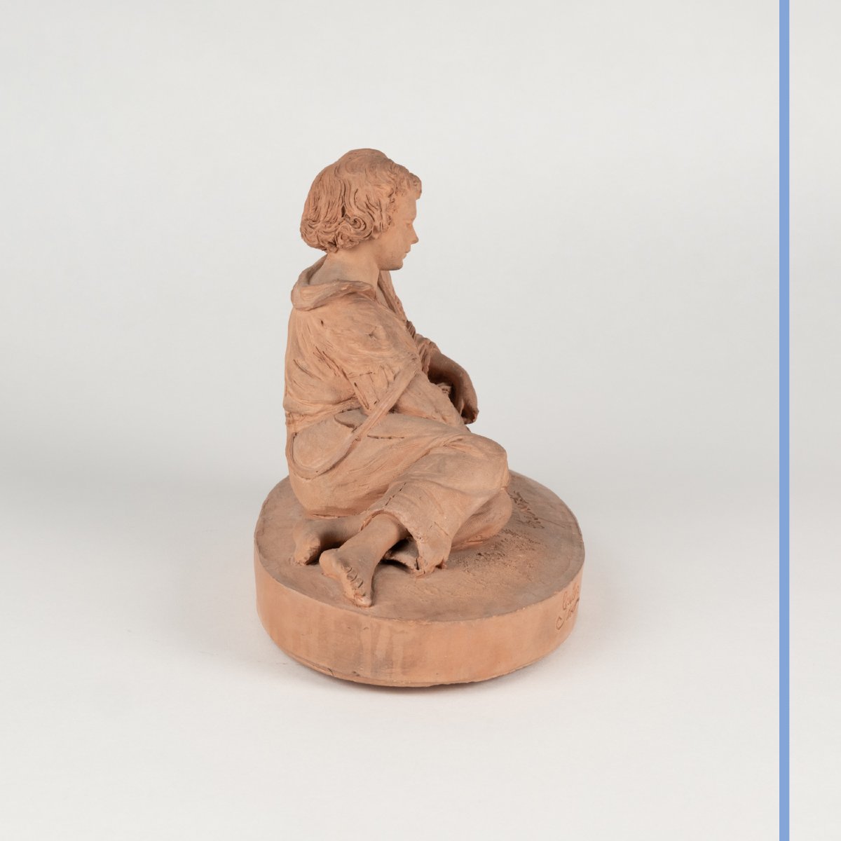 Pierre-Adrien Graillon (1809-1872), Tréport, terre cuite, 1884-photo-2