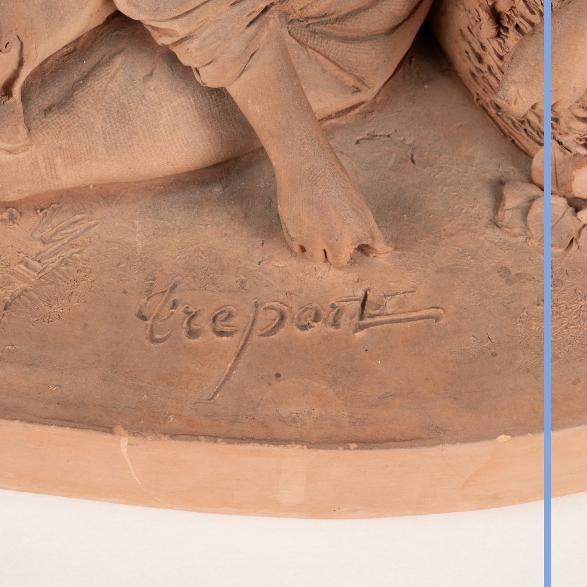 Pierre-Adrien Graillon (1809-1872), Tréport, terre cuite, 1884-photo-4