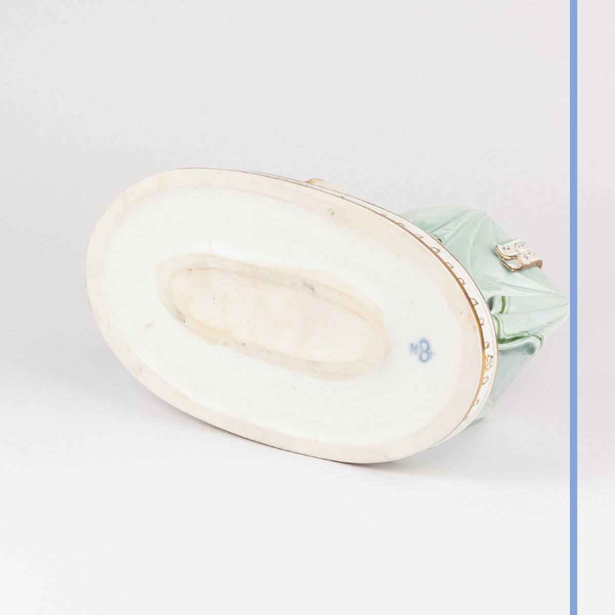 Dans le goût de la Manufacture de Meissen, la Musicienne, porcelaine, XIXe-photo-5