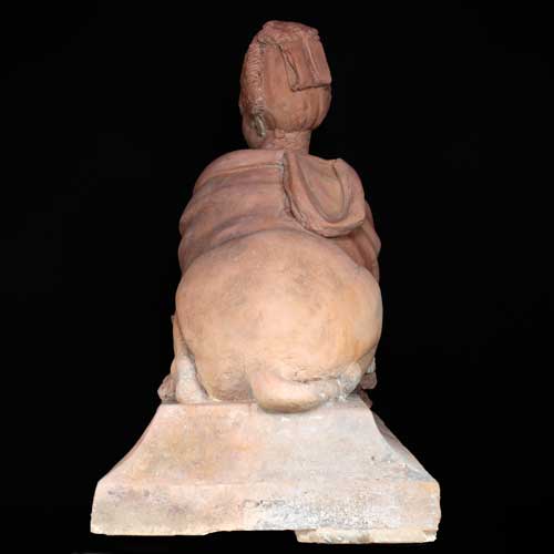 Terracotta Sphinx, XVIIIth-photo-4