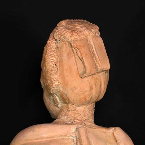 Terracotta Sphinx, XVIIIth-photo-4