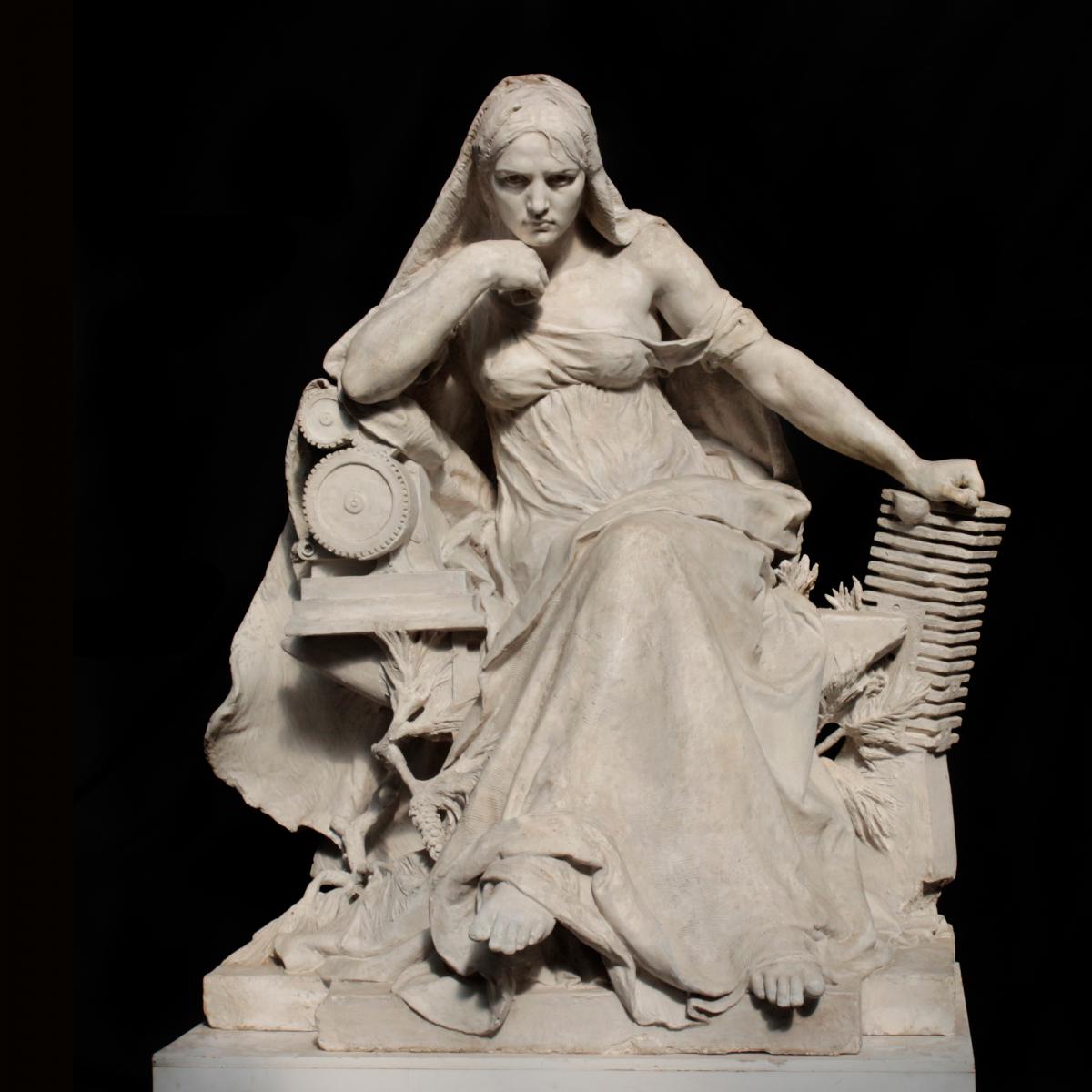Raoul Verlet (1856-1930), Allégorie de la Mécanique, XXe