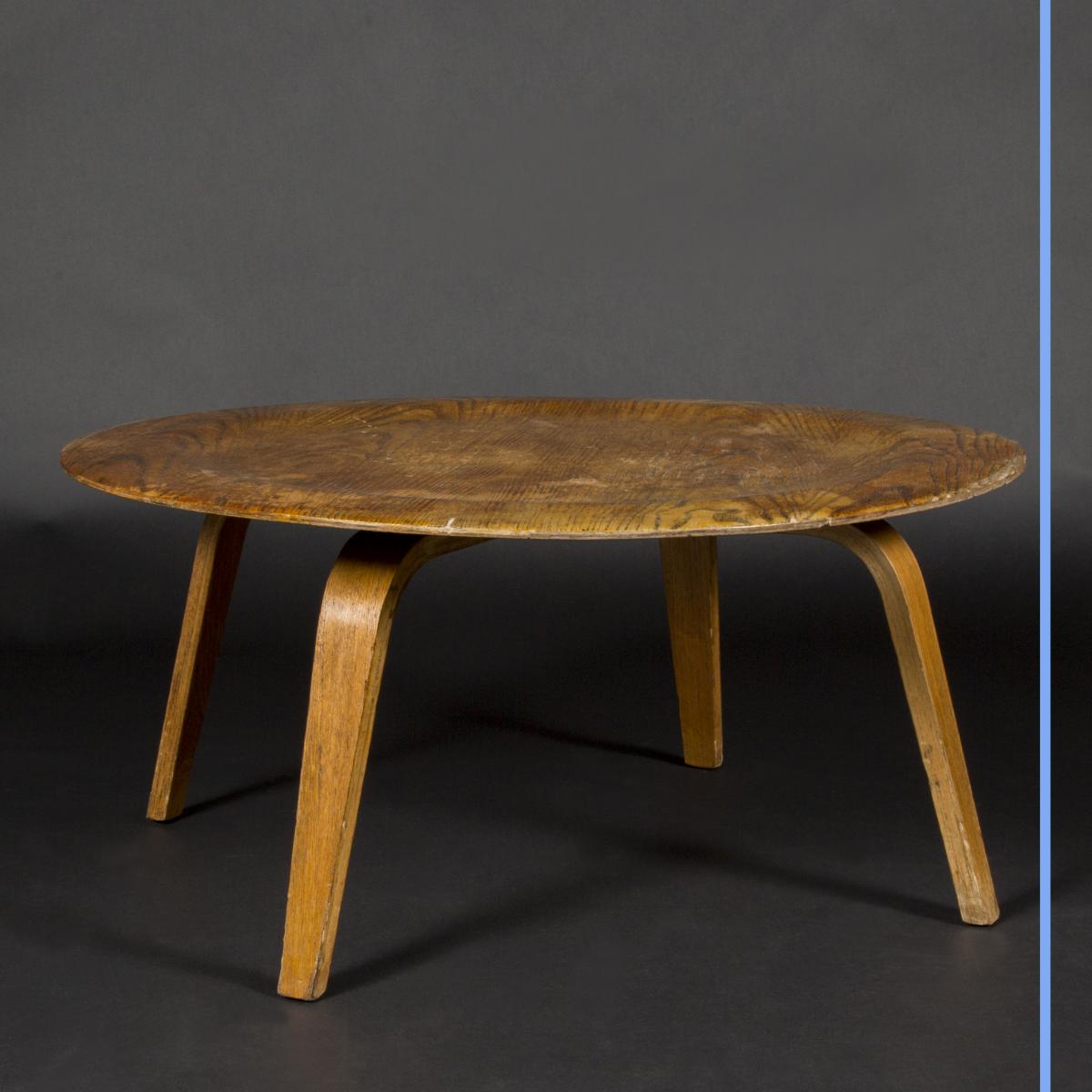 Charles et Ray Eames, table basse CTW, XXe-photo-1