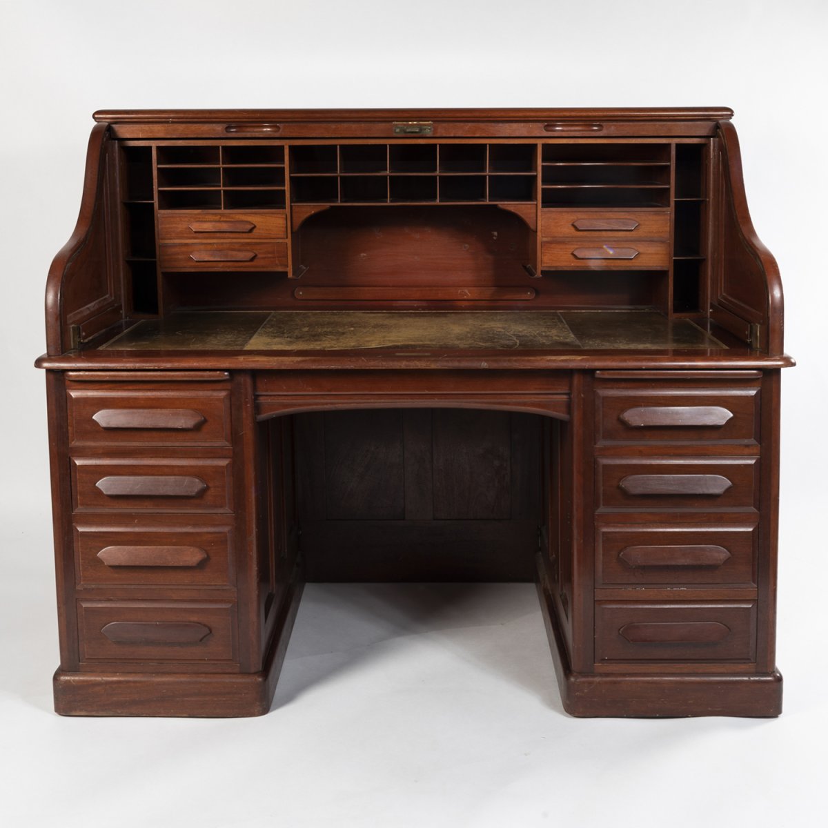 Bureau am&eacute;ricain &agrave; cylindre de marque Derby Desk, XXe 