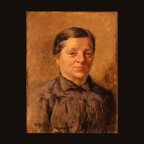 Louis Edouard Garrido (1893-1982), Huile sur toile "Portrait de Femme", XXe