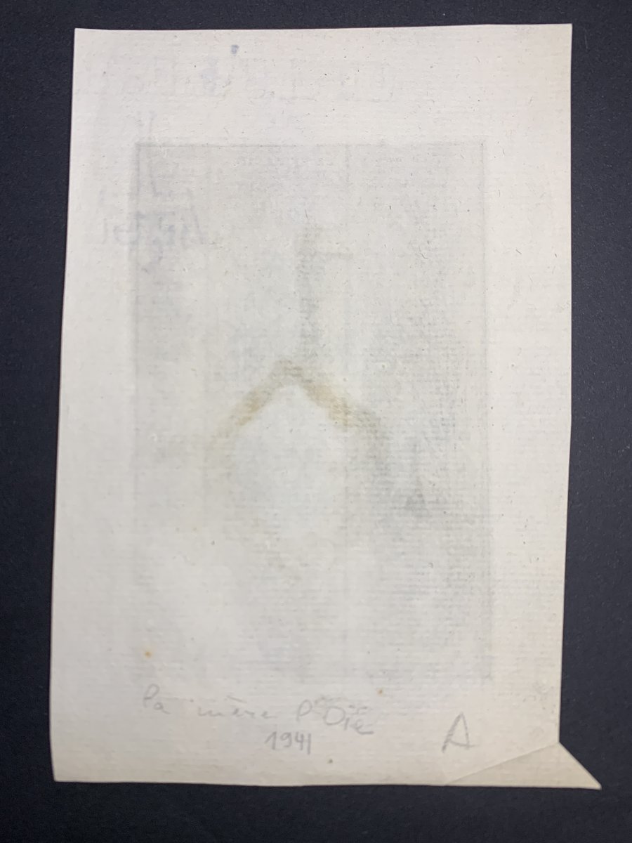 Jean Frélaut (1879-1954) - La Mère l'Oie (1941) State Proof-photo-4