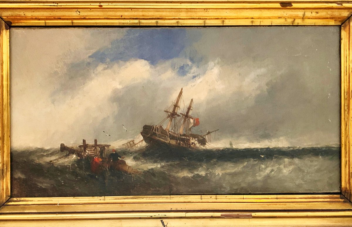 William Macalpine (fl. 1840-1880) - Attributed To - Marine-photo-2