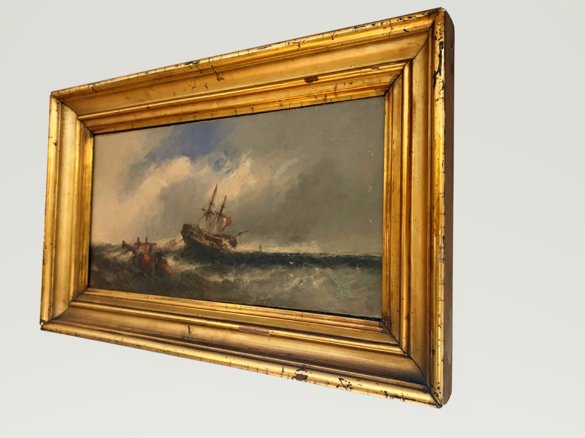 William Macalpine (fl. 1840-1880) - Attributed To - Marine-photo-1