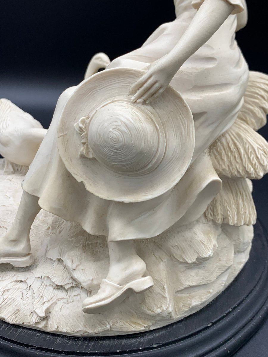Mario Pegoraro - The Goose Keeper - Resin (20th)-photo-3