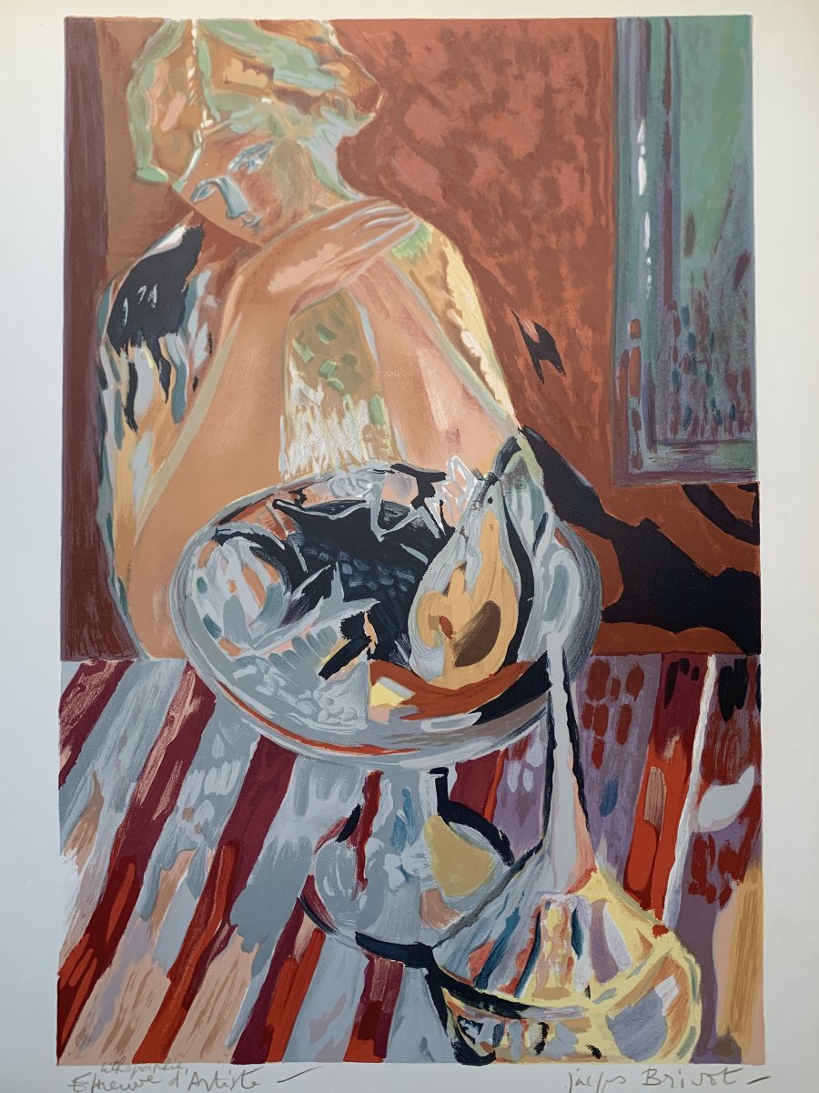 Jacques Brivot (1936–2024) – Original Signed Lithograph – Artist's Proof-photo-2