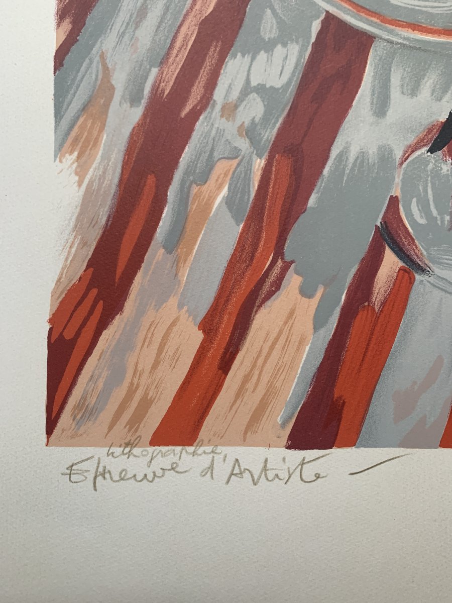 Jacques Brivot (1936–2024) – Original Signed Lithograph – Artist's Proof-photo-3