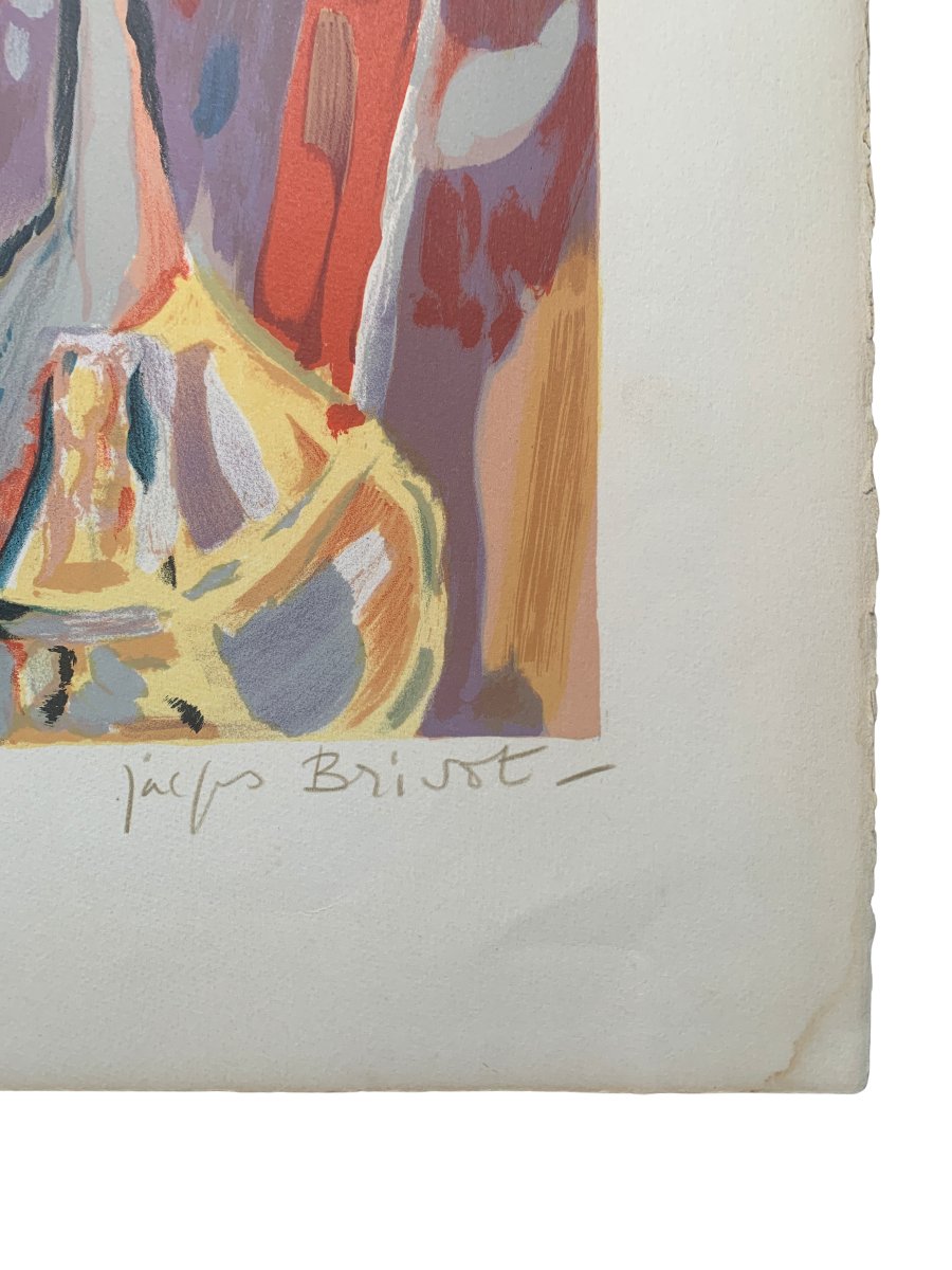 Jacques Brivot (1936–2024) – Original Signed Lithograph – Artist's Proof-photo-1