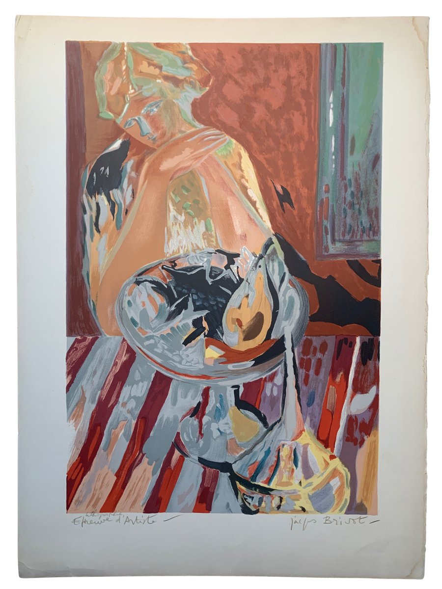 Jacques Brivot (1936–2024) – Original Signed Lithograph – Artist's Proof