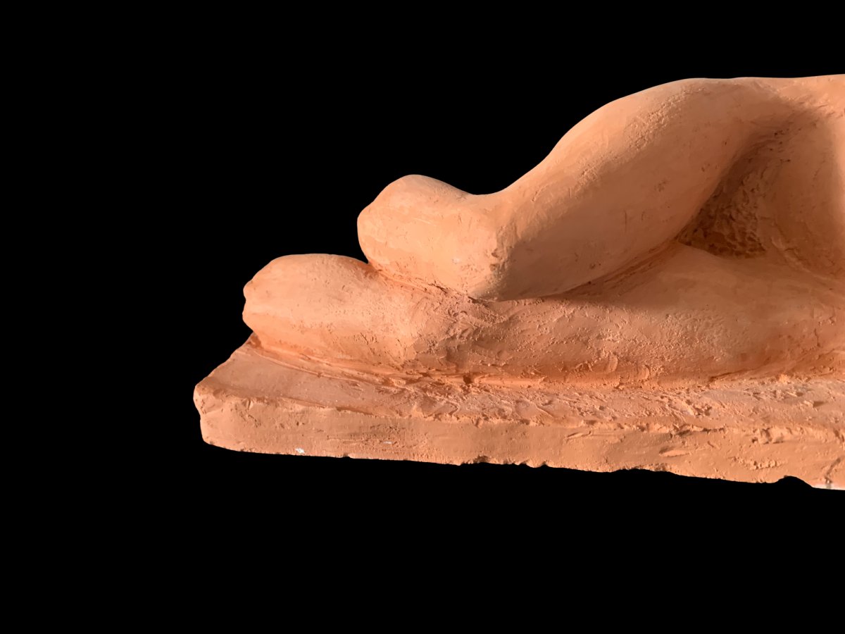 Bust Of A Reclining Nude Woman-photo-1
