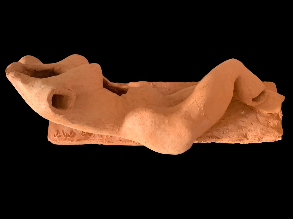 Bust Of A Reclining Nude Woman-photo-4