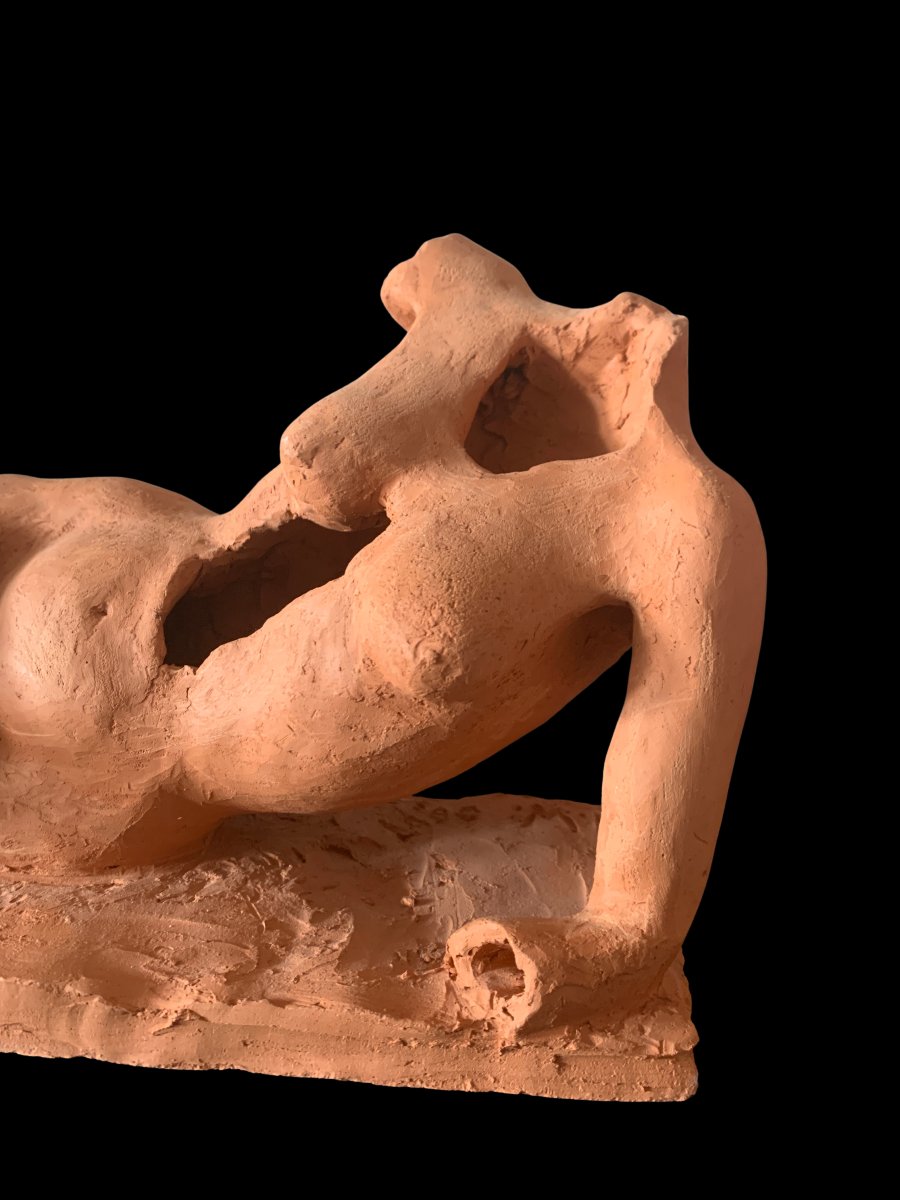 Bust Of A Reclining Nude Woman-photo-5