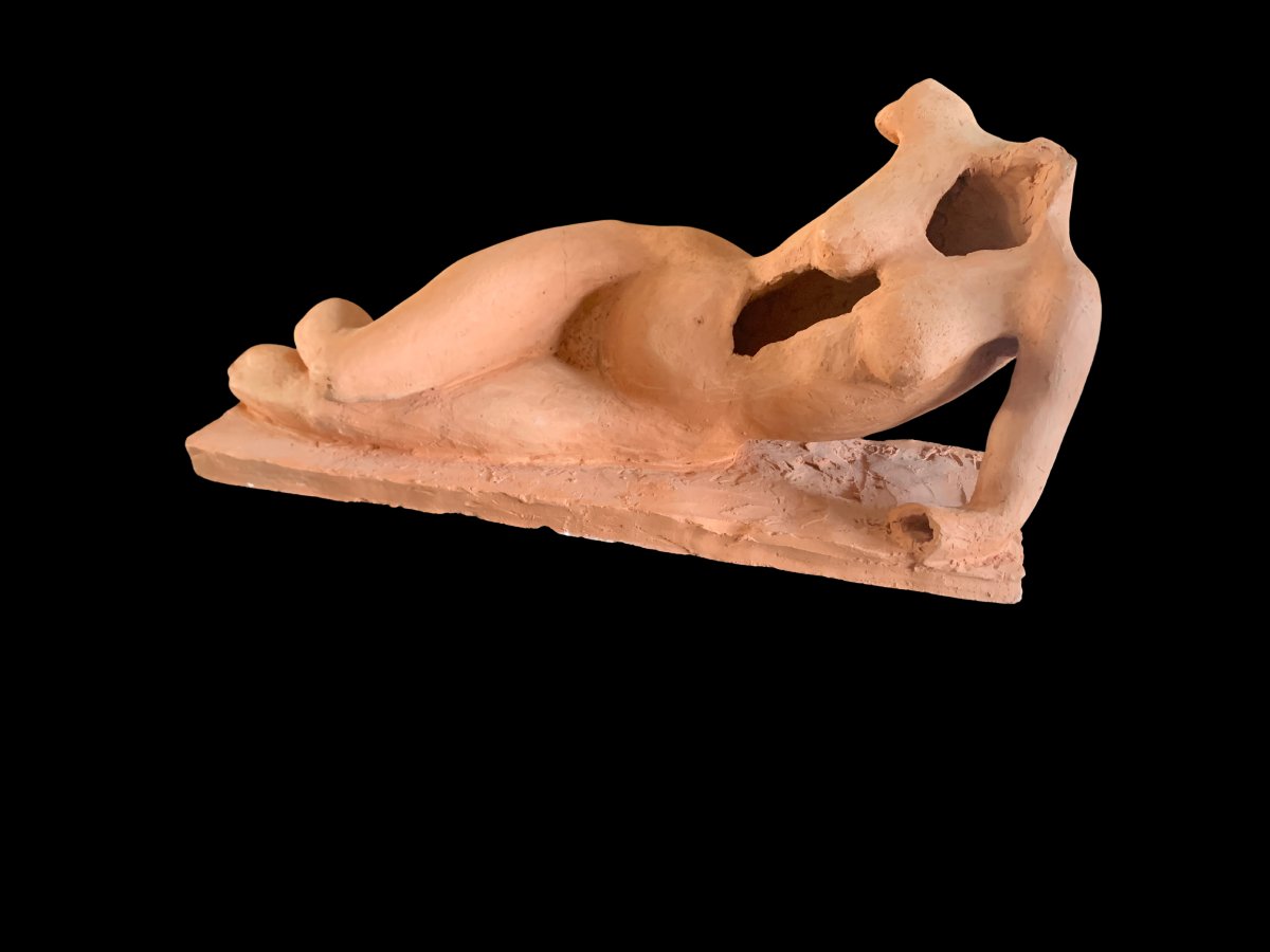 Bust Of A Reclining Nude Woman-photo-7
