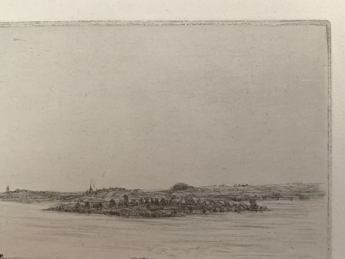 Jean Frélaut - A Sailboat Sets Sail-photo-5