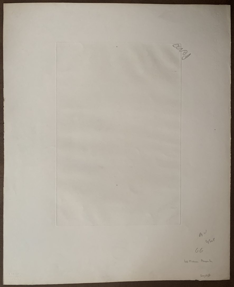 Lars Bo (1924–1999) – “the Tide Rises,” 1968 – Original Etching, E.a. 5/10-photo-5