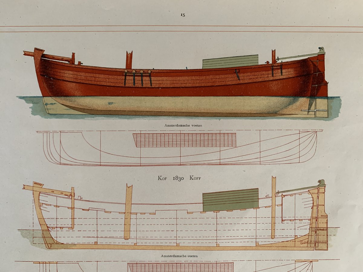 Lot de 3 Planches d'architecture maritime - 1913-photo-4