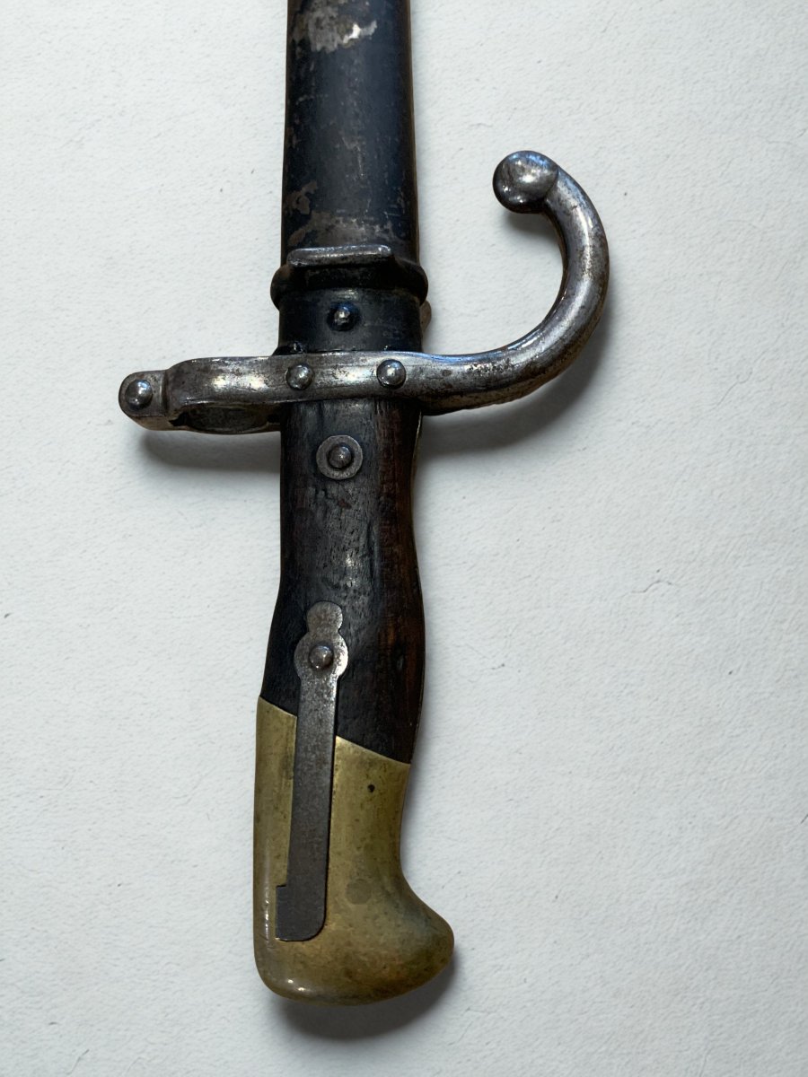 Baïonnette française modèle 1874 « Gras » – Manufacture d’armes de Saint-Étienne, 1878-photo-2