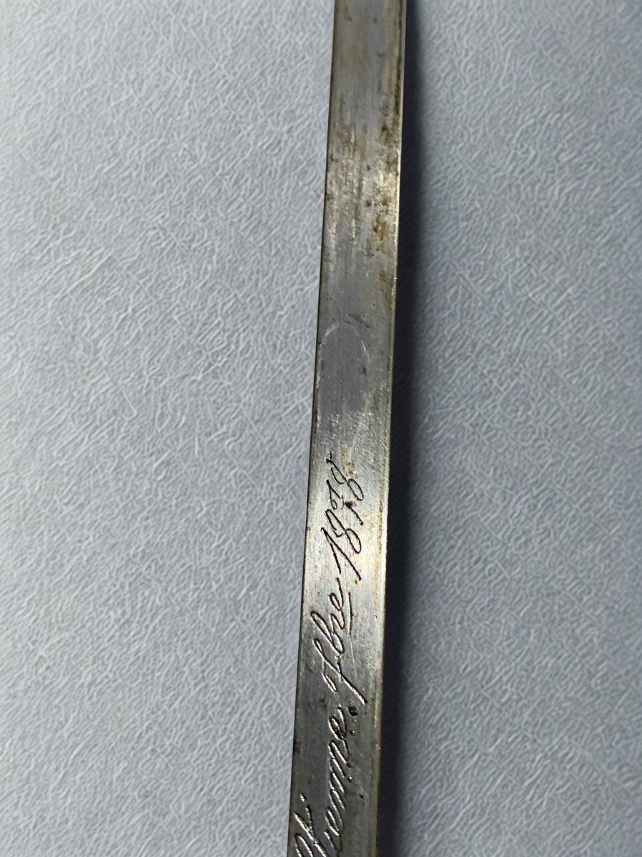 Baïonnette française modèle 1874 « Gras » – Manufacture d’armes de Saint-Étienne, 1878-photo-1