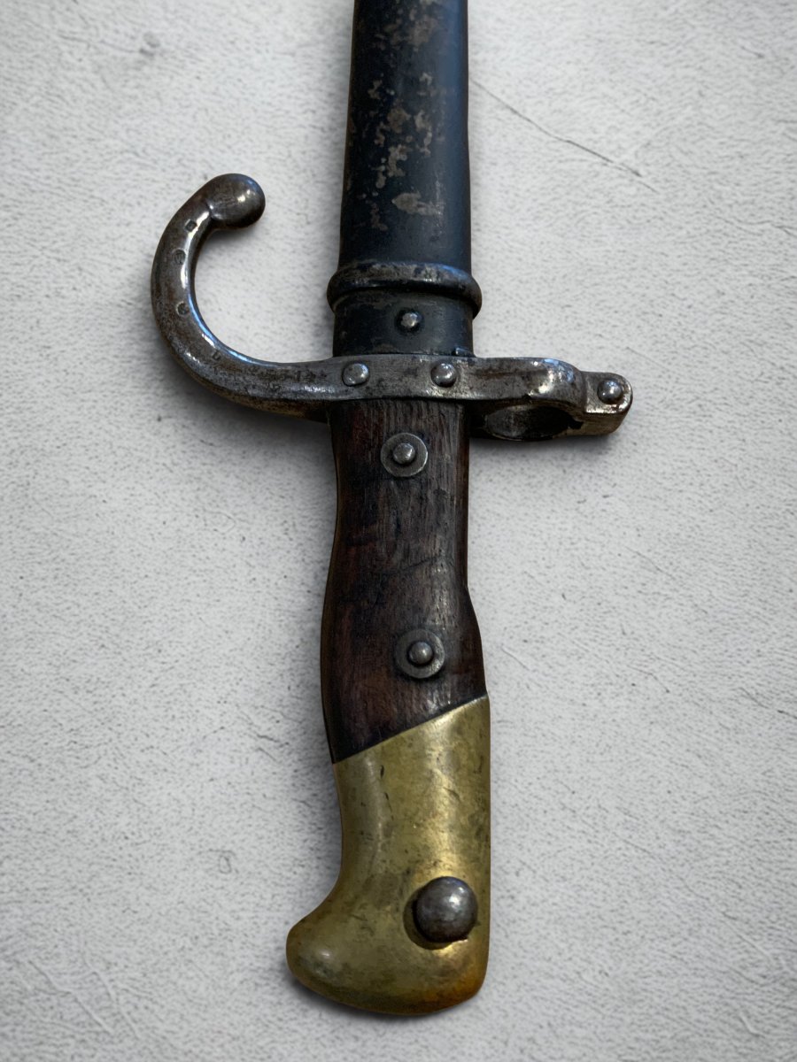 Baïonnette française modèle 1874 « Gras » – Manufacture d’armes de Saint-Étienne, 1878-photo-3