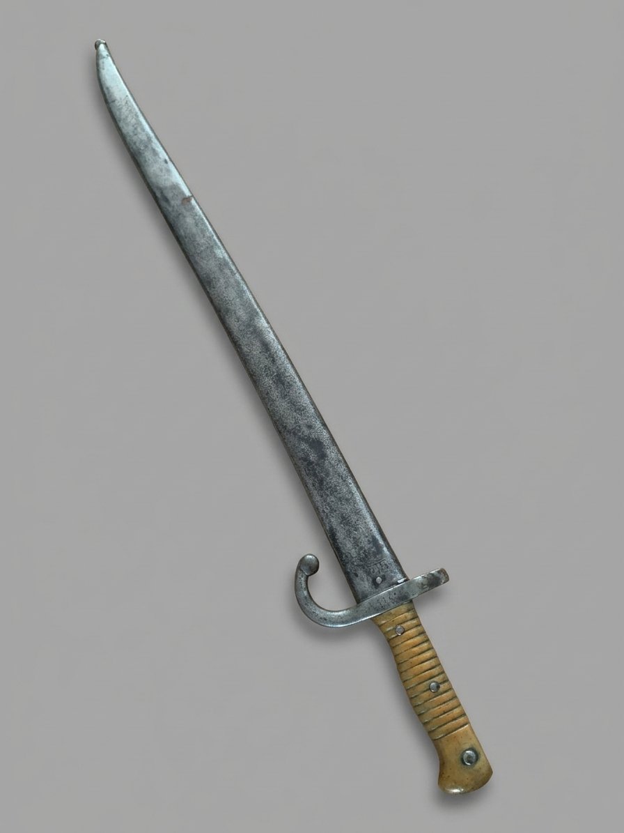 Chassepot 1866 Saber-bayonet - Imperial Manufactory Of St-étienne (april 1868)