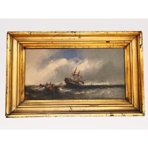 William Macalpine (fl. 1840-1880) - Attributed To - Marine