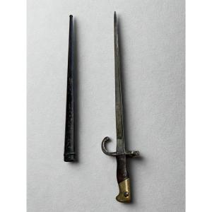 French Model 1874 “gras” Bayonet – Saint-étienne Arms Factory, 1878