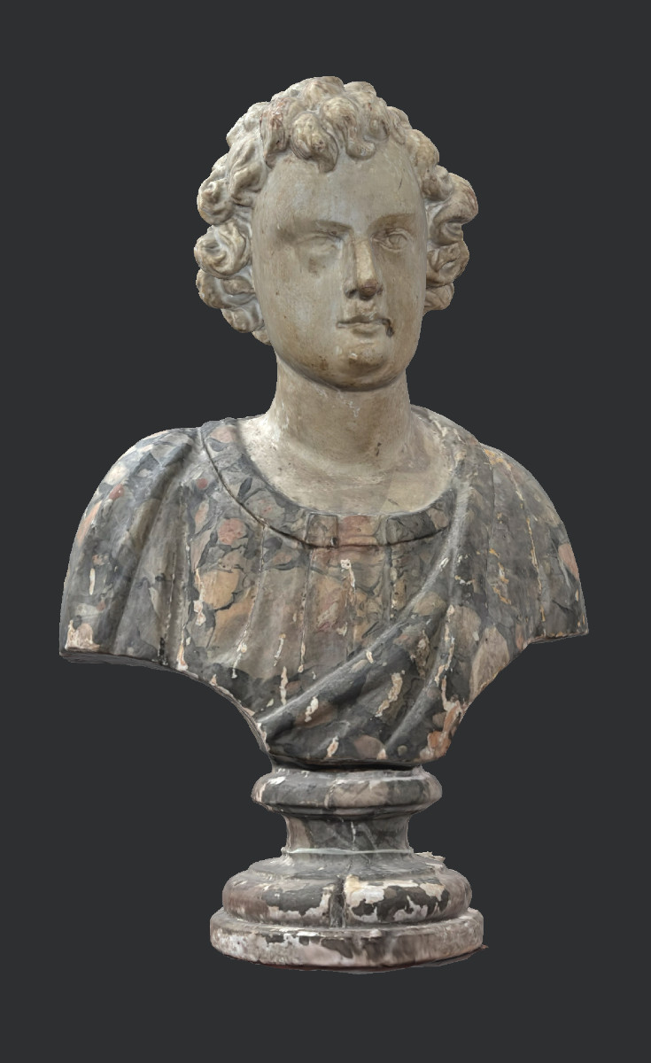 3D demonstration - Buste en pierre