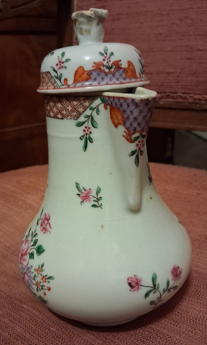 Milk Jug From The East India Company, 18th Century.-photo-2