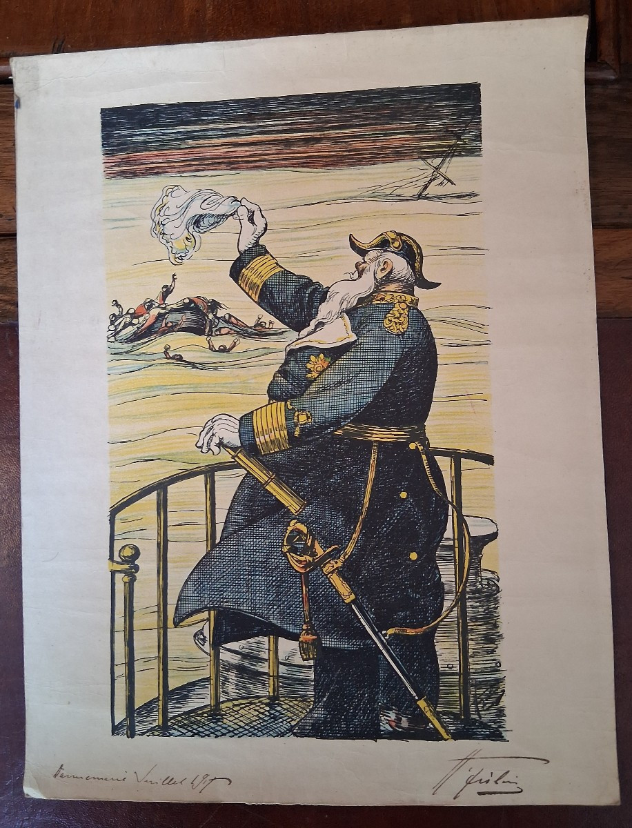 Caricatures de soldats allemands par Henri ZISLIN -photo-5