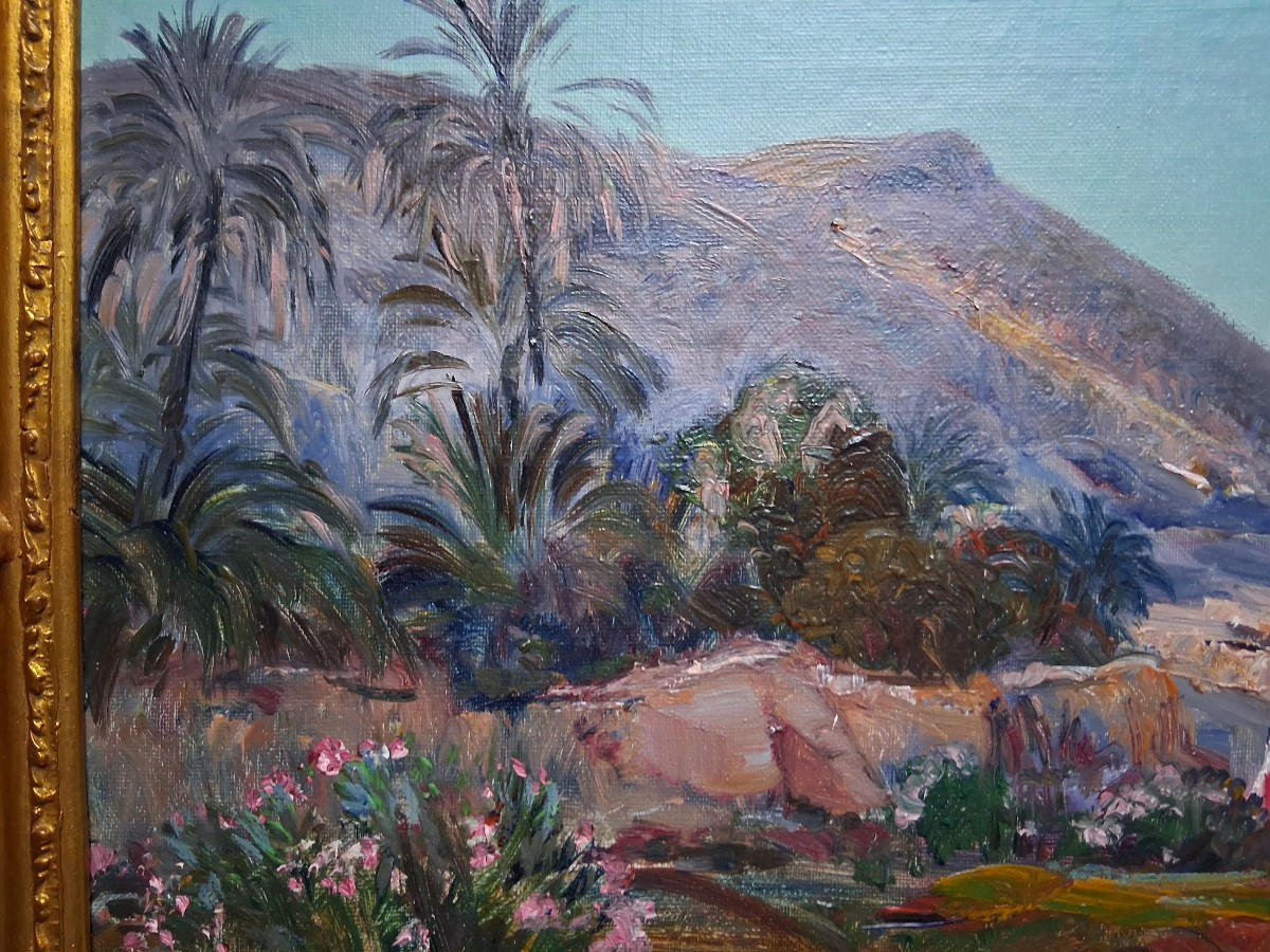 Vue de l’oasis de Bou Saâda (Algérie)-photo-1