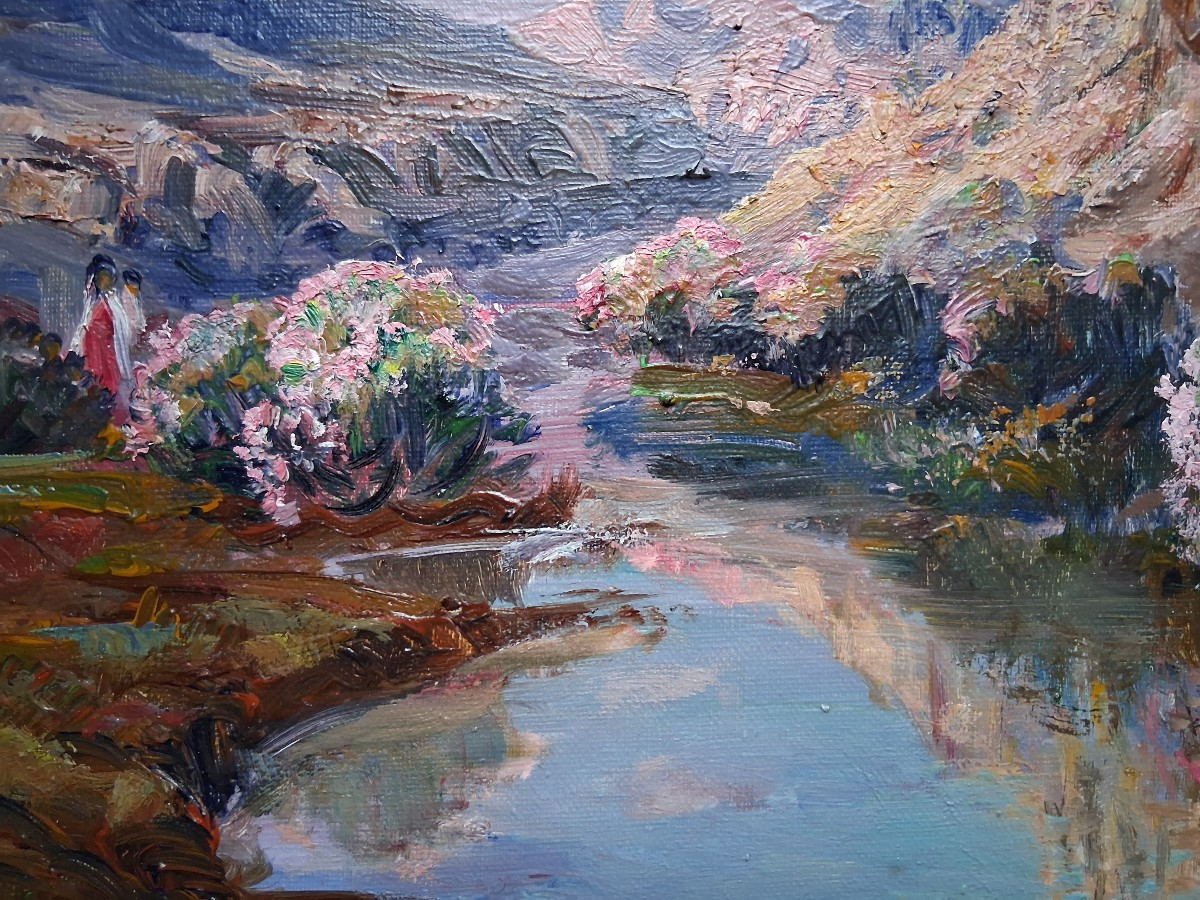Vue de l’oasis de Bou Saâda (Algérie)-photo-2