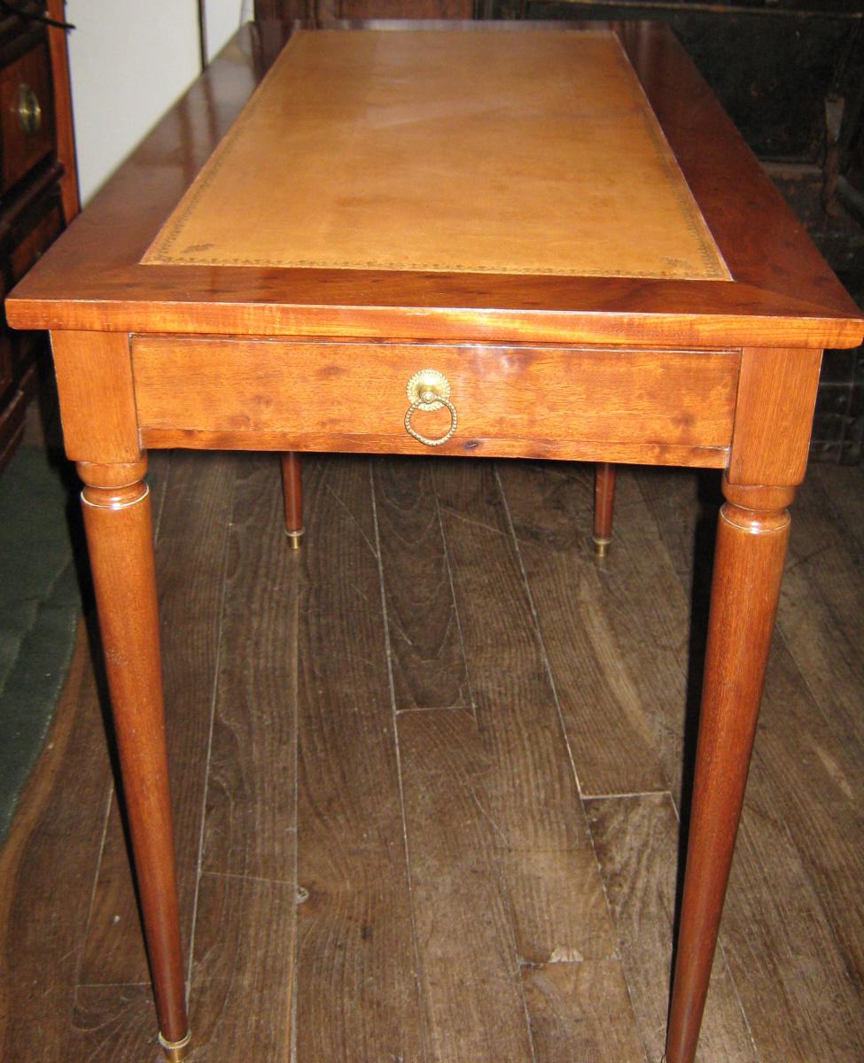 Petite Table à écrire,en Acajou, Fin De l'époque Louis XVI.