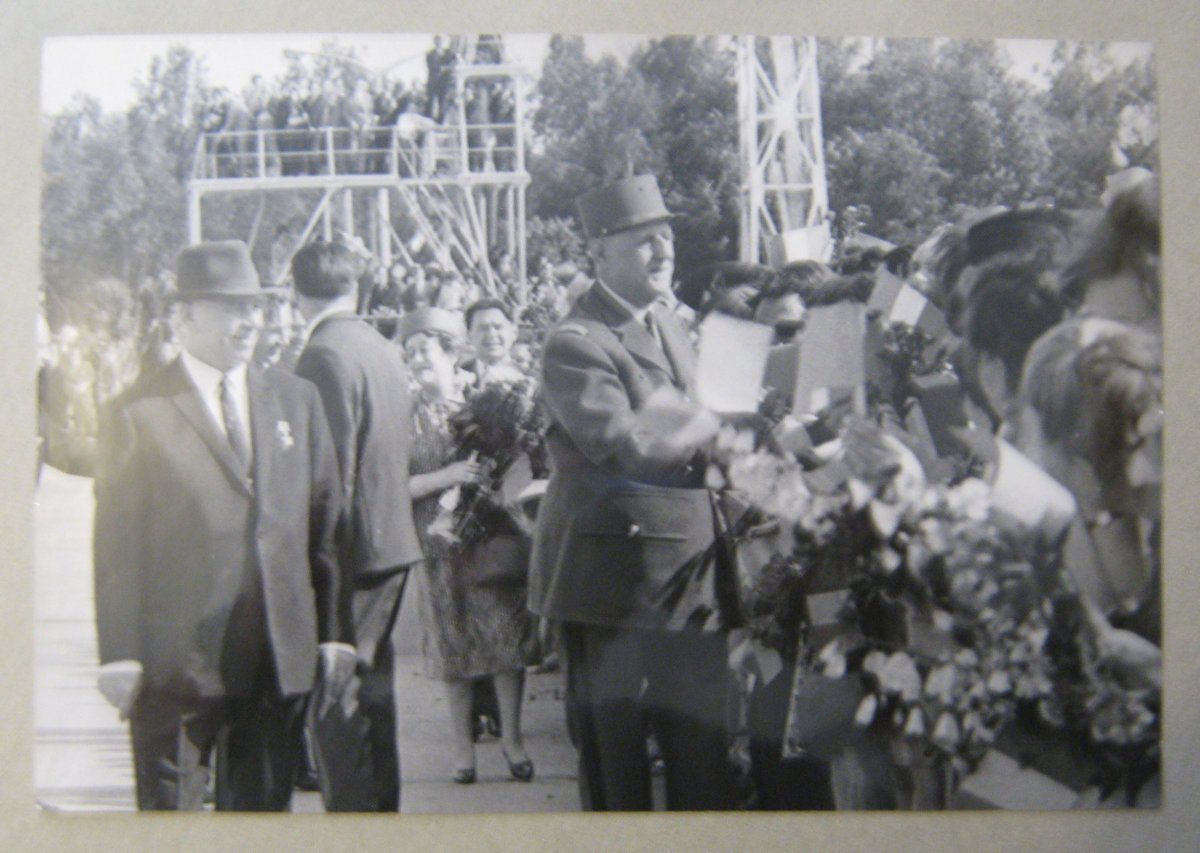 Visit Of Charles De Gaulle In Ex Ussr In June 1966. Album Of 49 Period Photos.-photo-2