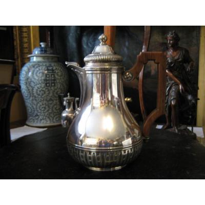 Silver Coffee Maker